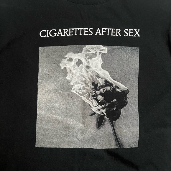 Cigarettes After Sex Black Graphic T-Shirt - Picture 2 of 3